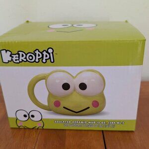 Bioworld Keroppi Sculpted Character Ceramic Mug